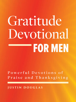 cover image of Gratitude Devotional for Men